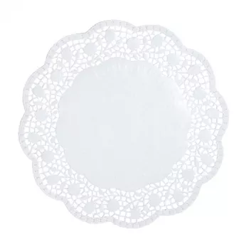 PAPSTAR okrúhle tortové podložky, 30 cm, biele, 100 kusov (12263)