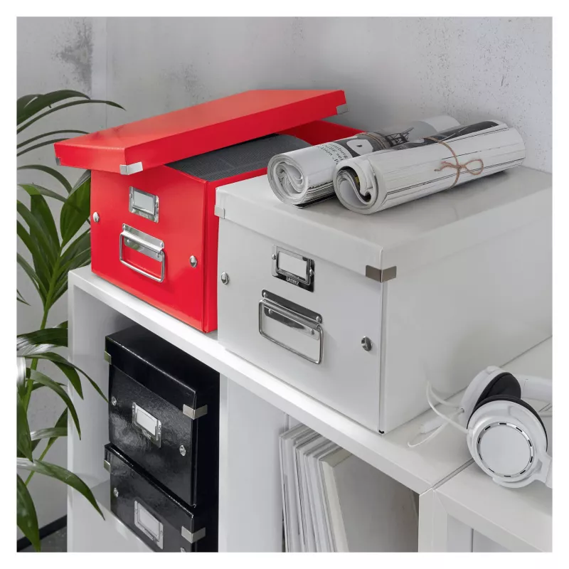 Leitz Click & Store WOW archivačná krabica z kartónu červená 60440026