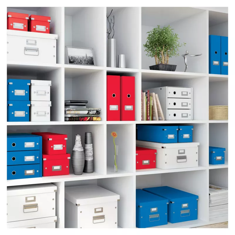 Leitz Click & Store WOW archivačná krabica z kartónu červená 60440026