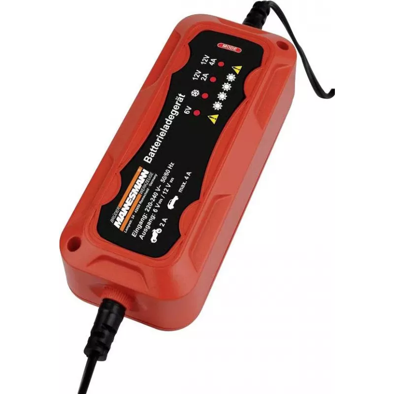 Brüder Mannesmann M12711 automatická nabíjačka autobatérií pre 6V a 12V olovené batérie