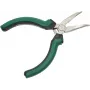 BRÜDER MANNESMANN GREEN LINE elektronické zahnuté špicaté kliešte 125 mm, nástrojová oceľ, zelená/strieborná/čierna M 1070-5