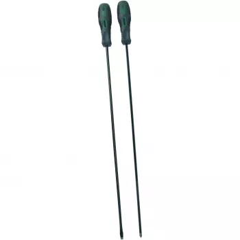 Brüder Mannesmann M11250 2-dielna sada skrutkovačov | plochý 6,5 mm & krížový PH2, chróm-vanádiová oceľ