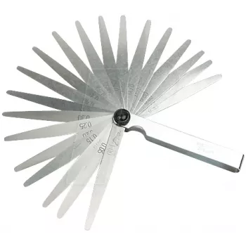 BRÜDER MANNESMANN MAN M247-20 sada spárových mierok, 20 listov, 0,05–1,0 mm, metrická