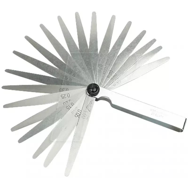 BRÜDER MANNESMANN MAN M247-20 sada spárových mierok, 20 listov, 0,05–1,0 mm, metrická