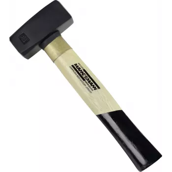 Brüder Mannesmann Fäustel M 76520, 1000 g, sklolaminátová rukoväť, čierna/oranžová