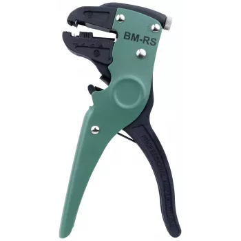 BRÜDER MANNESMANN automatické odizolovacie kliešte s reznou funkciou, samonastavovacie, zelené/čierne, 0,2-6,0 mm², M10980