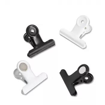 Zeller magnetické klipy čierne kov 4,0 x 1 sada (11264)