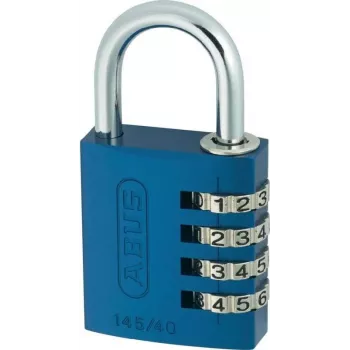 ABUS 488078 Masívny mosadzný zámok s kaleným oceľovým strmeňom, 45 mm telo, rôzne uzamykateľný, 2 kľúče ABVS48807