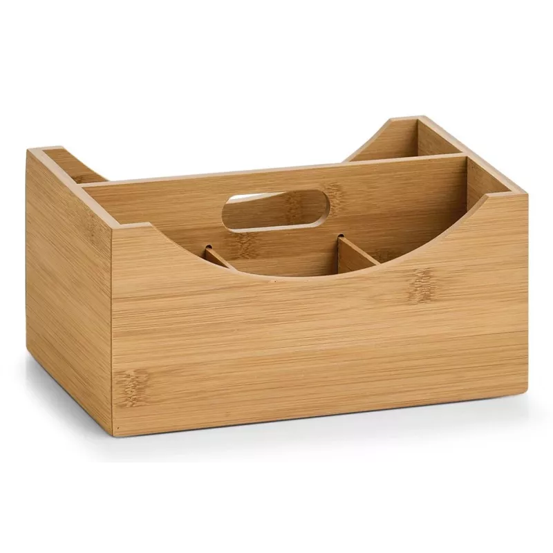 Zeller Úložný box Natural 25 x 18 x 12 cm bambus 13336