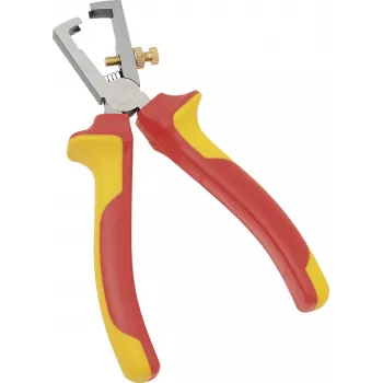 BRÜDER MANNESMANN VDE odizolovacie kliešte 160 mm, 1000V izolované, chróm-vanád, červená/žltá 10608