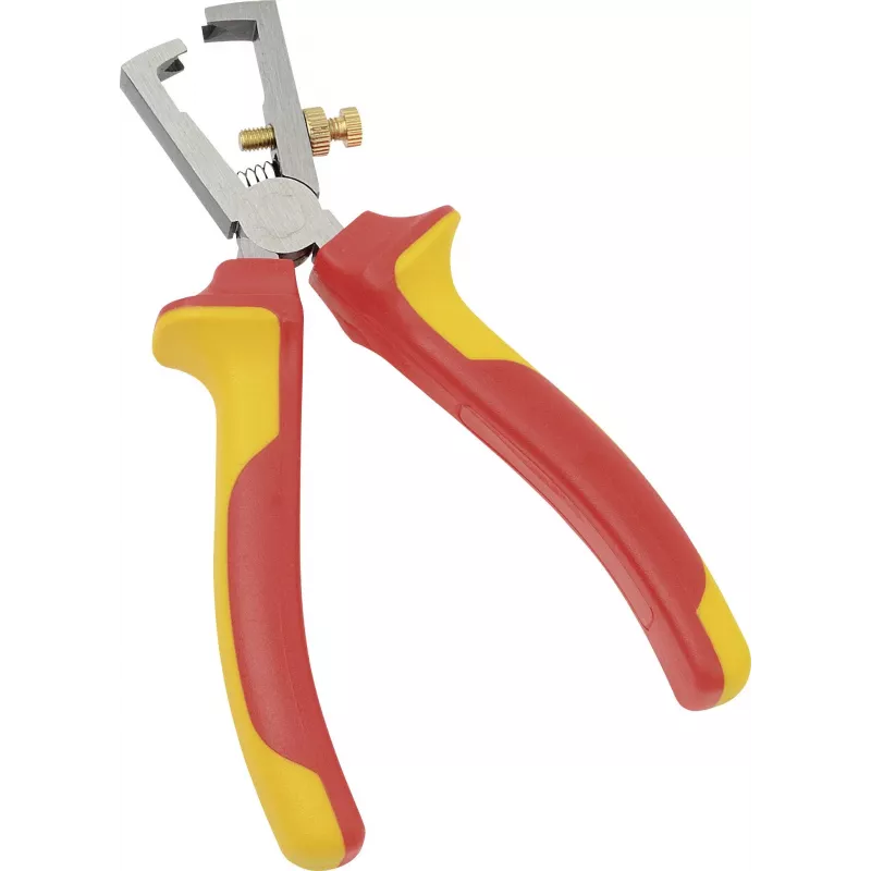 BRÜDER MANNESMANN VDE odizolovacie kliešte 160 mm, 1000V izolované, chróm-vanád, červená/žltá 10608