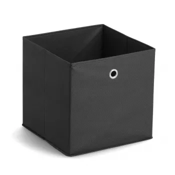 Zeller 14113 Úložný box z netkanej textílie, 30 l, 32 x 32 x 32 cm, čierny