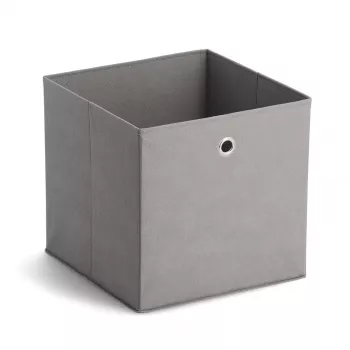 Zeller 14110 Úložný box z netkanej textílie, 30 L, 32 x 32 x 32 cm, sivý