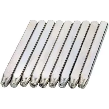 Brüder Mannesmann 9-dielna sada číselných pečiatok 3 mm (243-Z-3MM)