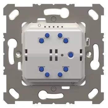 Theben 2/4-kanálový KNX RF tlačidlový spínač so žalúziovým aktorom PD 1 RF 4941675