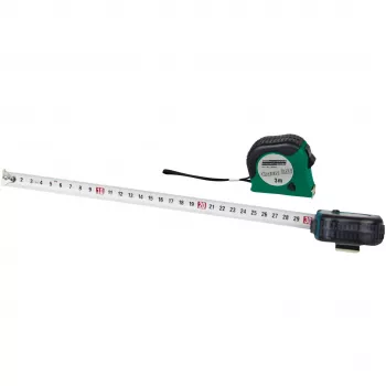 Brüder Mannesmann M80503 5 m meracie pásmo s 19 mm oceľovým pásom, pogumované ABS puzdro, metrické, trieda II
