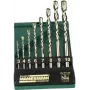Brüder Mannesmann M54309 sada vrtákov do kameňa, 5-dielna, 4-10 mm, s hrotmi z tvrdokovu, DIN 8039