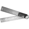 Brüder Mannesmann M81220 digitálny uhlomer 200 x 200 mm 360°
