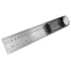 Brüder Mannesmann M81220 digitálny uhlomer 200 x 200 mm 360°