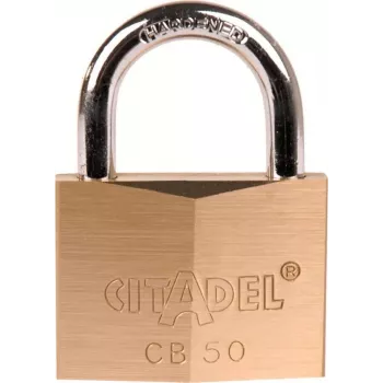 ABUS 40 mm masívny mosadzný zámok s kaleným strmeňom - kľúč, 2 kľúče (238345)