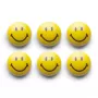Zeller Smiley magnetická sada 6 ks 3 cm žltá 11204