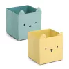 Zeller Bär organizačná krabica mint 28 x 28 x 28 cm 14490