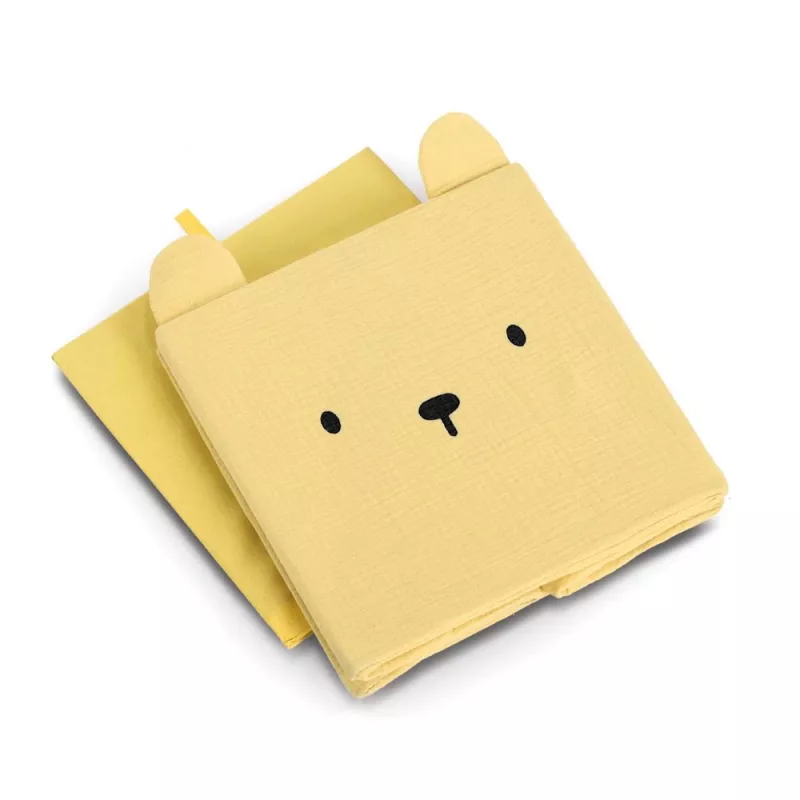 Zeller Bear organizačná krabica žltá 28 x 28 x 28 cm 14491