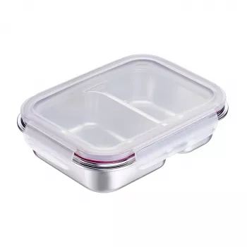 Westmark nerezový obedový box 450+280 ml, strieborný 23722270
