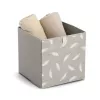 Zeller Feather organizačná krabica taupe 32 x 32 x 32 cm 14537