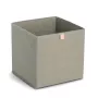 Zeller khaki látková úložná krabica 32x32x32 cm skladacia kocka organizér 14540