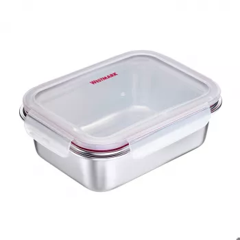 Westmark Rondo nerezová nádoba na potraviny, 1,3 l, strieborná 23682270