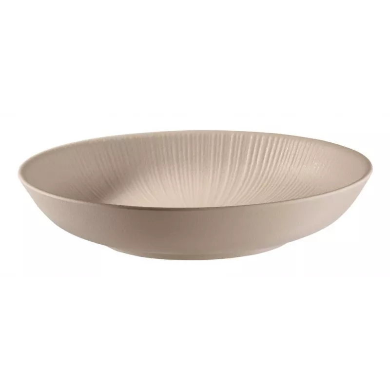 APS NERO hlboký tanier 225 mm pieskový melamín 85414
