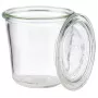 APS zavárací pohár s vrchnákom, kónický tvar, 290 ml, 6-dielna sada, priemer 90 mm, výška 90 mm (82352)