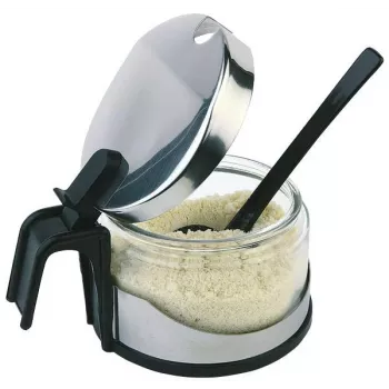APS sypač na parmezán ECONOMIC, sklo/nerezová oceľ, 100 ml, 1 kus (40453)