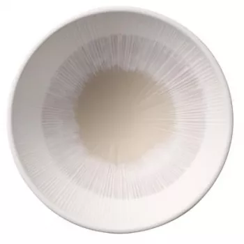 APS BLUSH okrúhla servírovacia misa 160 mm béžová melamín stohovateľná vhodná do umývačky 85508