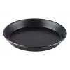 APS plech na pizzu, okrúhly, 180 mm, čierna modrá oceľ, nepovrchovaný, 1 kus 73502