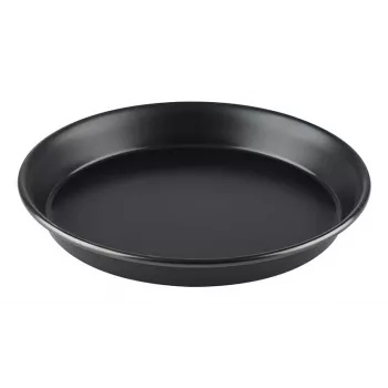 APS plech na pizzu, okrúhly, 180 mm, čierna modrá oceľ, nepovrchovaný, 1 kus 73502