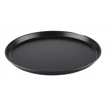 APS plech na pizzu, priemer 360 mm, čierny, nepovrchovaná modrá oceľ, 1 kus 73510