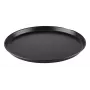 APS plech na pizzu, priemer 360 mm, čierny, nepovrchovaná modrá oceľ, 1 kus 73510