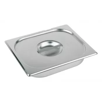 APS GN 1/2 veko 325 x 265 x 35 mm nerez, bez výrezu na lyžicu, vhodné do umývačky – 1 ks (81295)