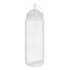 APS stláčacia fľaša 1025 ml transparentná polyetylén so skrutkovacím uzáverom a viečkom - 1 ks (93259)