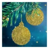 Sigel DS065 Vianočné pohľadnice Golden Glitter s obálkami, DIN A6, 10 ks