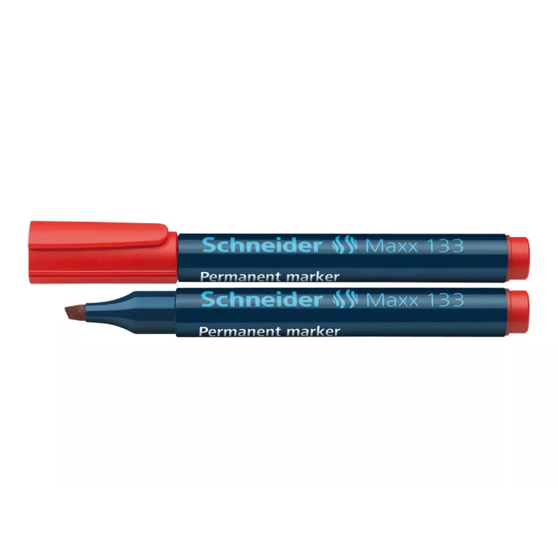 Schneider Maxx 133 sekerový hrot permanentný marker červený 113302