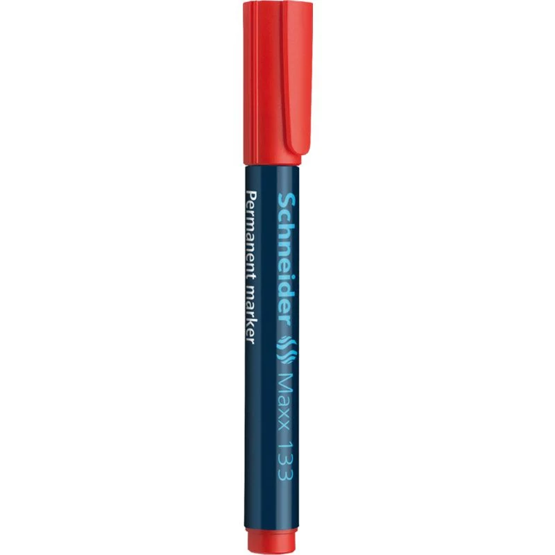 Schneider Maxx 133 sekerový hrot permanentný marker červený 113302