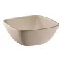 APS NERO štvorcová melamínová servírovacia doska 195 x 195 mm, piesková 85416