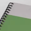 SIGEL Quicknote Impulse Green zápisník A5 čistý, zelený/sivý softcover, 160 strán SN800