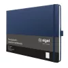 SIGEL Conceptum A4 na šírku bodkovaný raster zápisník tmavomodrý hardcover 132 strán CO206