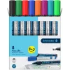Schneider Maxx 290 fixka na bielu tabuľu a flipchart sada 8 ks rôzne farby, guľatý hrot 2,0-3,0 mm 129098