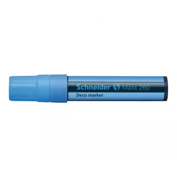 Schneider Maxx 260 modrý tekutý kriedový marker - balenie 5 ks 126010