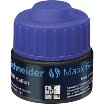 Schneider Maxx 640 marker náplňový atrament modrá 30 ml 164003